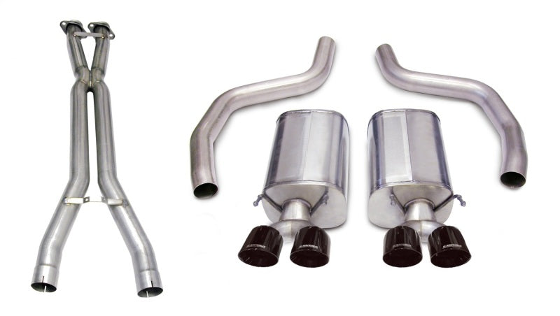 CORSA Performance 14164CB1BLK - COR14164CB1BLK - COR X-Pipe - Shipped in Europe - Tuningsupply.com