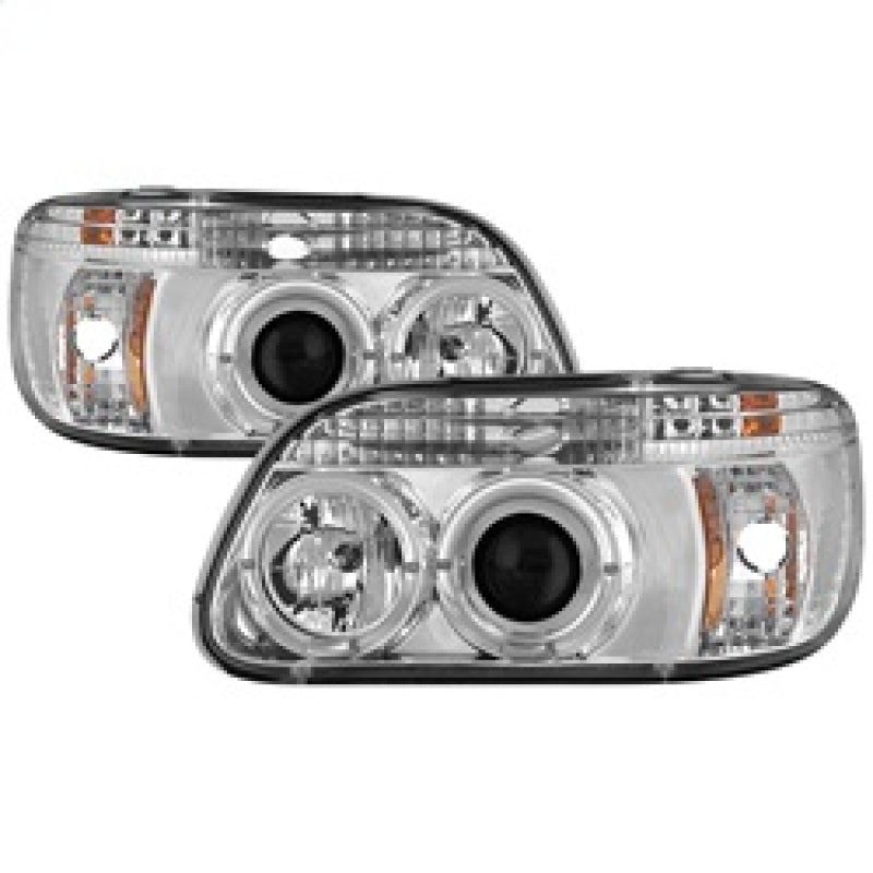 SPYDER 5010148 - SPY5010148 - Spyder Ford Explorer 95-01 1PC Projector Headlights LED Halo Chrm PRO-YD-FEXP95-HL-1PC-C - Shipped in Europe - Tuningsupply.com