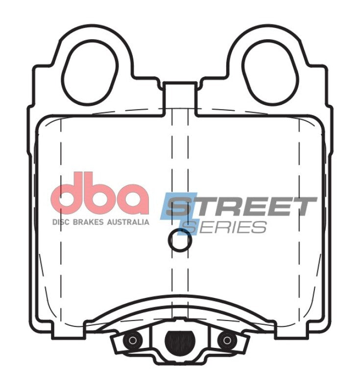DBA - DBADB1416SS - DBA 01-05 Lexus IS300 Street Series Rear Brake Pads - Shipped in Europe - Tuningsupply.com