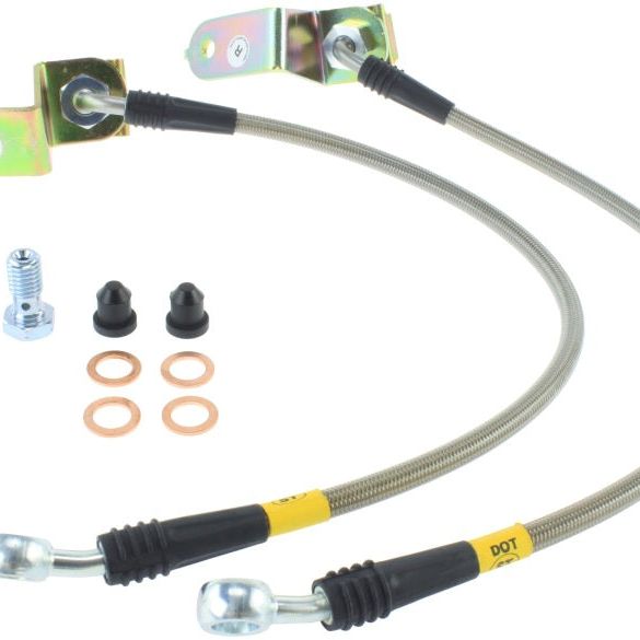 Stoptech 950.63501 - STO950.63501 - StopTech 05 Chrysler 300C 5.7L V8 w/ Vented Rear Disc Stainless Steel Rear Brake Lines - Shipped in Europe - Tuningsupply.com