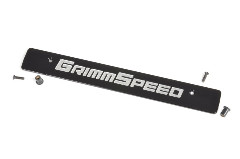 GrimmSpeed GRM094067 - GRMGRM094067 - GrimmSpeed 2015+ Subaru Impreza/WRX/STi License Plate Delete Plate - Shipped in Europe - Tuningsupply.com