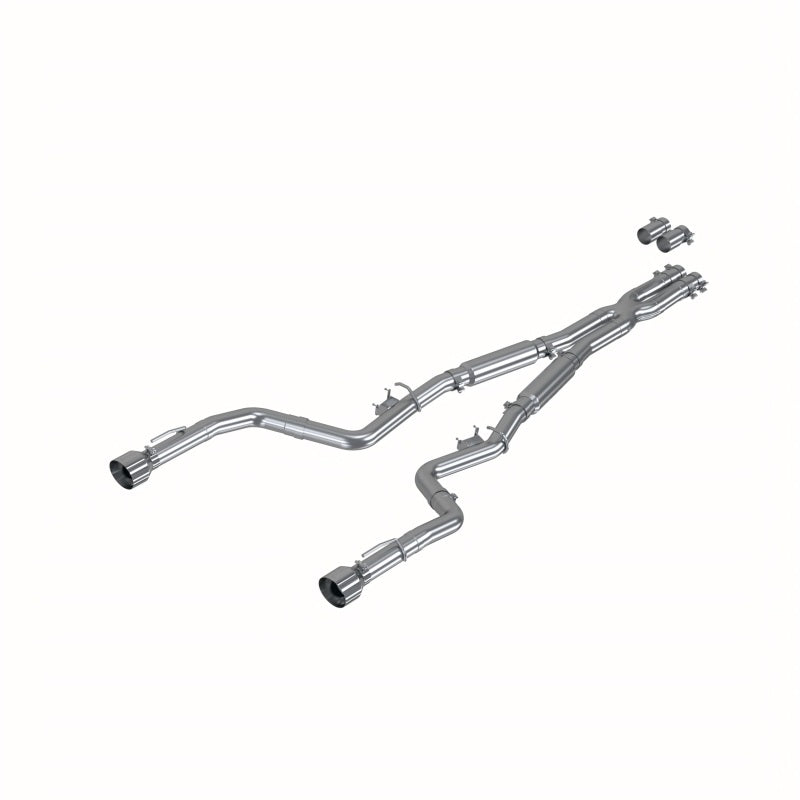 MBRP PS7117AL - MBRPS7117AL - MBRP 17-21 Charger 5.7L 3in Dual Rear Exit Aluminized Catback Exhaust - Shipped in Europe - Tuningsupply.com
