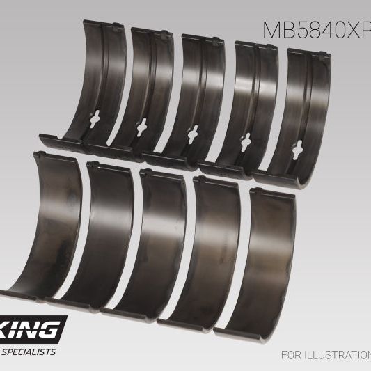 King Engine Bearings GMB5840XPC - KINGMB5840XPC - King Engine Bearings Chrysler 300 Srt8 Main Bearing Set - Shipped in Europe - Tuningsupply.com