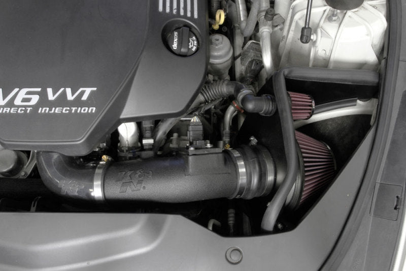 K&N Engineering 63-3084 - KNN63-3084 - K&N 13-15 Cadillac ATS V6-3.6L F/I AirCharger Performance Intake - Shipped in Europe - Tuningsupply.com