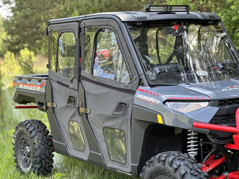 Seizmik - SZM52-06025KIT - Seizmik 18+ Polaris Ranger 1000 XP Crew Framed Rear Door Kit - Shipped in Europe - Tuningsupply.com