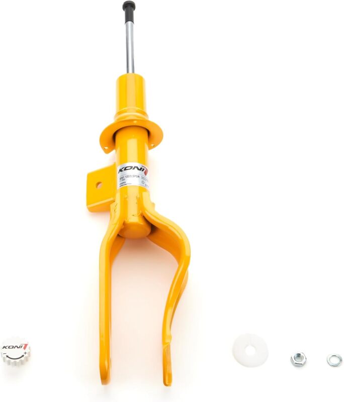 KONI 8241 1322LSPOR - KON8241 1322LSPOR - Koni Sport (Yellow) Shock 17+ Tesla Model 3/ 20+ Model Y AWD/RWD Front Driver Side - Shipped in Europe - Tuningsupply.com