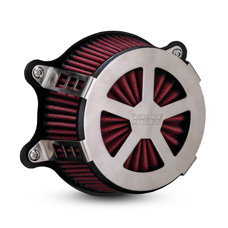 Vance and Hines 71104 - VAH71104 - Vance & Hines 23-24 Touring Models Radiant V Air Intake - Brushed - Shipped in Europe - Tuningsupply.com