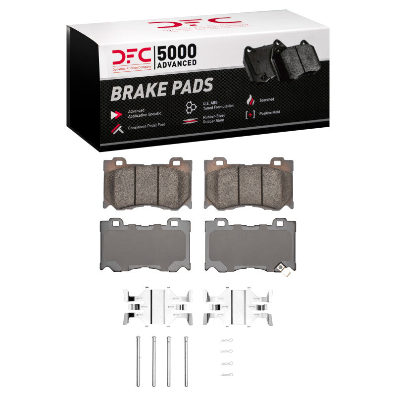 DFC 1551-1346-01 - DFC1551-1346-01 - DFC 08-25 Infiniti M35H Front 5000 Advanced Ceramic Brake Pads and Hardware Kit - Shipped in Europe - Tuningsupply.com