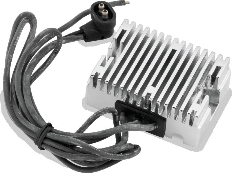 TwinPower 498312 - TWP498312 - Twin Power 89-99 Big Twin Except Twin Cam Voltage Regulator Chrome Replaces H-D 74519-88 32 Amp - Shipped in Europe - Tuningsupply.com