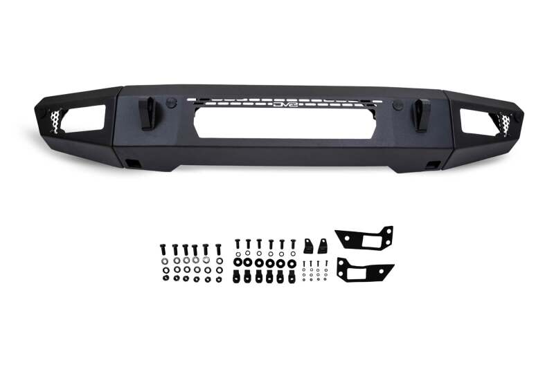 DV8 Offroad FBBR-06 - DVEFBBR-06 - DV8 Offroad 2021+ Ford Bronco Front Bumper V2 - OE Plus Series (Works w/o ACC Relocation) - Shipped in Europe - Tuningsupply.com