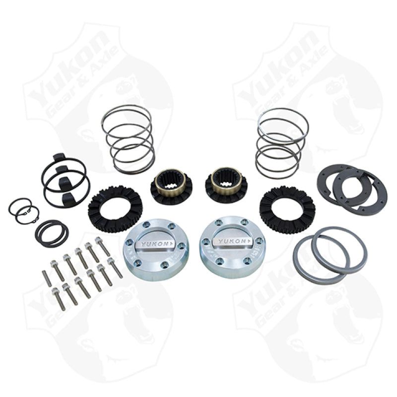 Yukon Gear & Axle YHC70006 - YUKYHC70006 - Yukon Gear Hardcore Locking Hub Set For Dana 44 / GM & Ford 1/2 & 3/4 Ton / 19 Spline - Shipped in Europe - Tuningsupply.com
