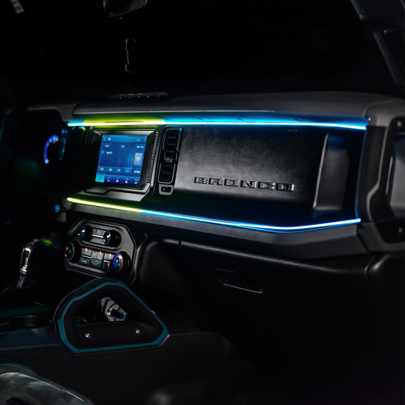 ORACLE Lighting 4237-332 - ORL4237-332 - Oracle 21-25 Ford Bronco ColorSHIFT LED Interior Dash Board Kit - Shipped in Europe - Tuningsupply.com