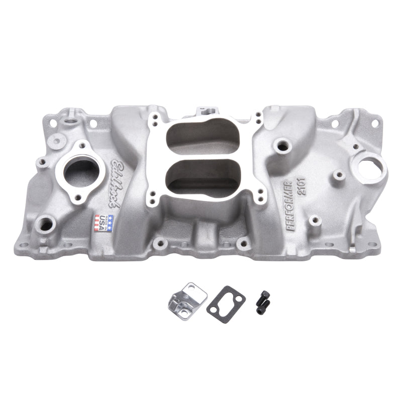 Edelbrock 2101 - EDE2101 - Edelbrock Performer Manifold - Shipped in Europe - Tuningsupply.com