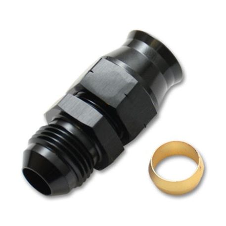 Vibrant 16456 - VIB16456 - Vibrant -6AN Male to 3/8in Tube Adapter Fittings with Brass Olive Insert - Shipped in Europe - Tuningsupply.com