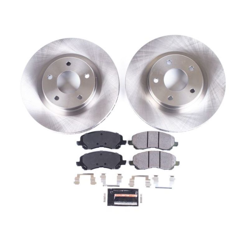 PowerStop KOE3032 - PSBKOE3032 - Power Stop 11-14 Chrysler 200 Front Autospecialty Brake Kit - Shipped in Europe - Tuningsupply.com