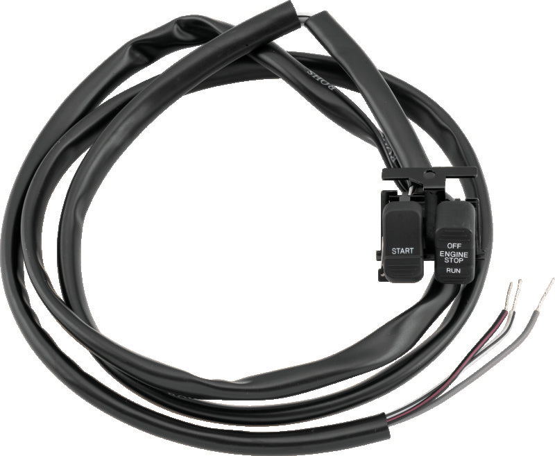 TwinPower 601691 - TWP601691 - Twin Power 96-13 Big Twin XL V-Rod Black Engine Start Stop Switch Replaces H-D 71589-96 71684-06A - Shipped in Europe - Tuningsupply.com