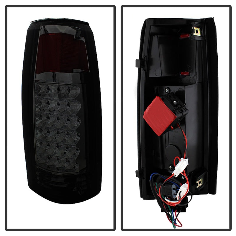 SPYDER 9032752 - SPY9032752 - xTune Yukon Denali 99-00 LED Tail Lights w/ 3rd LED Brake Light Smoked ALT-JH-CCK88-LED-SET-SM - Shipped in Europe - Tuningsupply.com