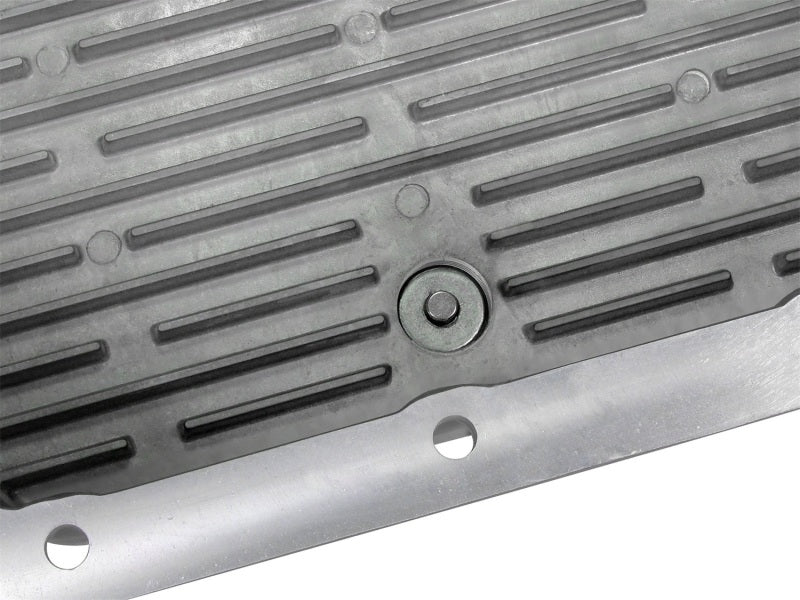 aFe 46-70050 - AFE46-70050 - aFe Power Cover Trans Pan Machined Trans Pan 2006 Dodge RAM 5.9L Cummins - Shipped in Europe - Tuningsupply.com