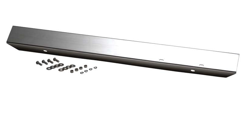 Kentrol 30471 - KEN30471 - Kentrol 45-86 Jeep CJ 42 Inch Front Bumper Without Hole - Polished Silver - Shipped in Europe - Tuningsupply.com