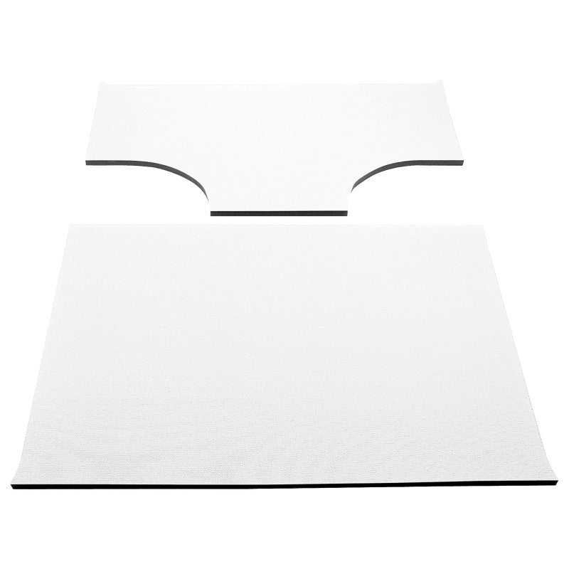 DEI 50148 - DEI50148 - DEI 03-06 Jeep Wrangler TJ 2-Door w/Speaker Pods Boom Mat Headliner - 2 Piece - White - Shipped in Europe - Tuningsupply.com