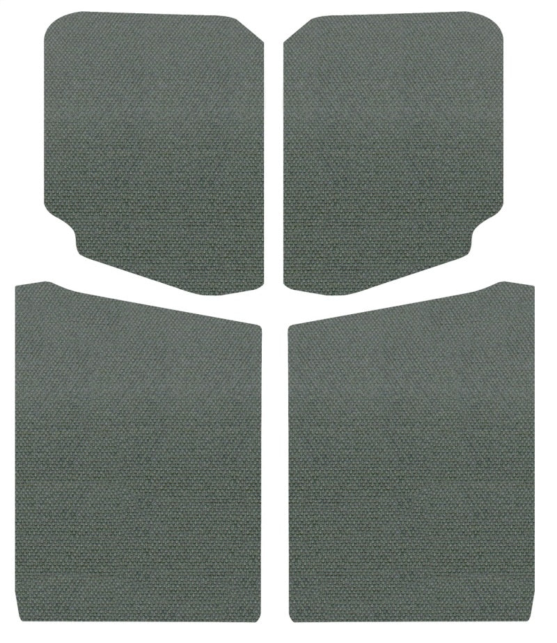 DEI 50189 - DEI50189 - DEI 18-23 Jeep Wrangler JL 2-Door Boom Mat Headliner - 5 Piece - Gray - Shipped in Europe - Tuningsupply.com