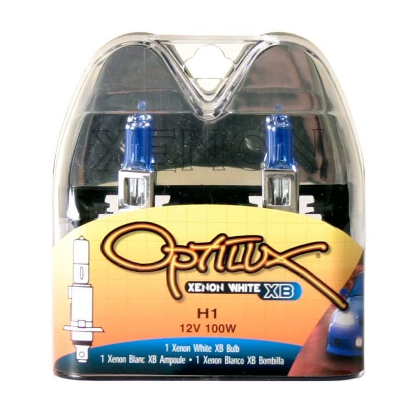 Hella LAH71070227 - HELLAH71070227 - Hella Optilux H1 100W XB Extreme White Bulbs (Pair) - Shipped in Europe - Tuningsupply.com