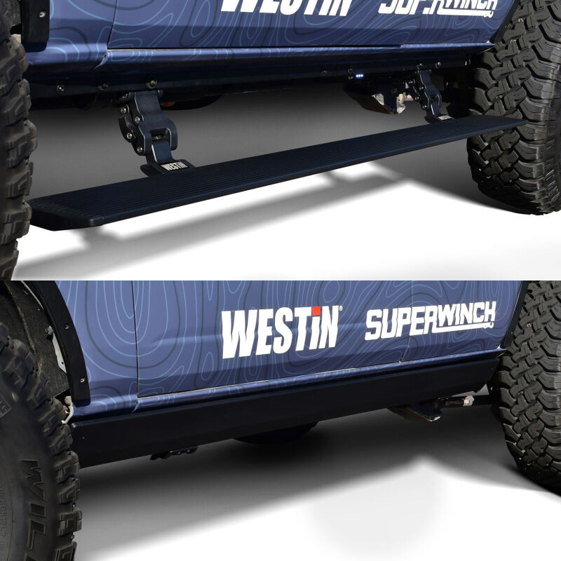 Westin 29-24195 - WES29-24195 - Westin 21-26 Ford Bronco 4dr (Excl. Bronco Sport) Pro-e Running Boards - Tex. Blk - Shipped in Europe - Tuningsupply.com