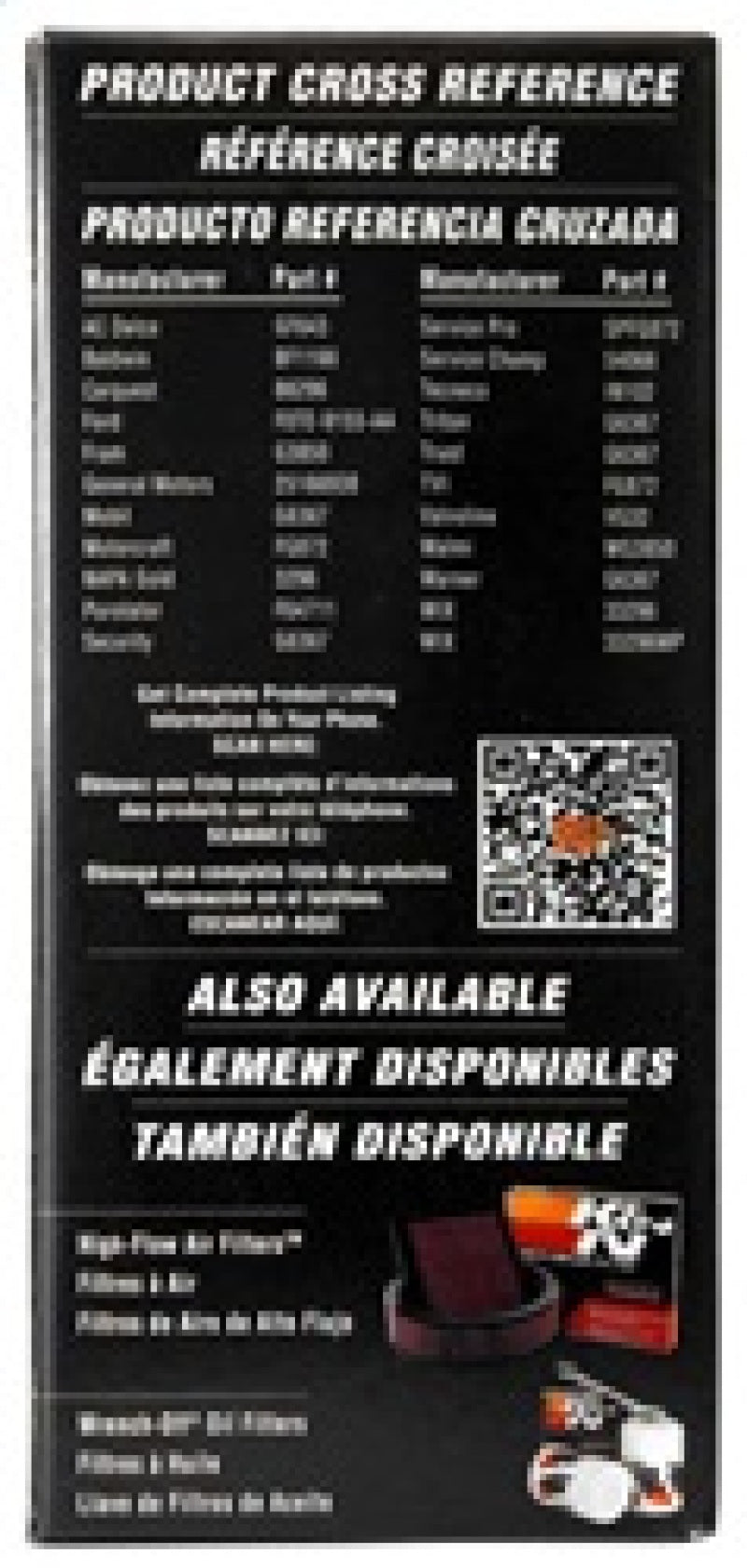 K&N Engineering PF-2300 - KNNPF-2300 - K&N Cellulose Media Fuel Filter 3in OD x 6.938in L - Shipped in Europe - Tuningsupply.com