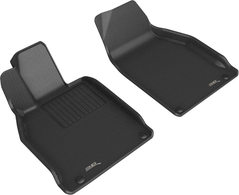 3D MAXpider L1PO02111509 - ACEL1PO02111509 - 3D MAXpider 12-19 Porsche 911 Conv/S/4/4S/GTS/Targa/Turbo/T/GTZ Kagu 1st Row Floormat - Black - Shipped in Europe - Tuningsupply.com