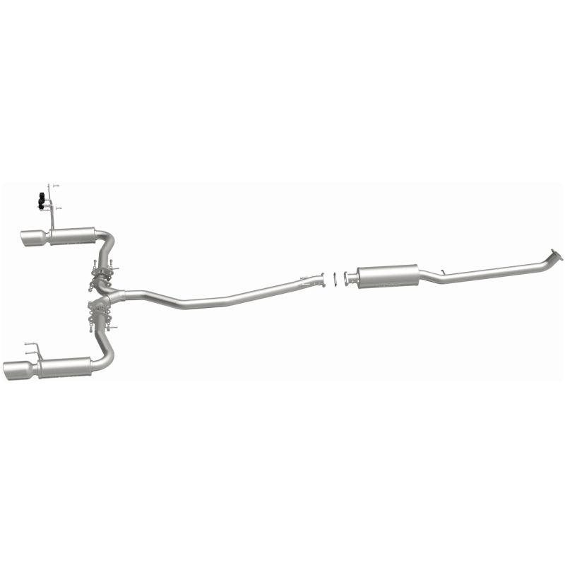 Magnaflow 19313 - MAG19313 - MagnaFlow 16-18 Honda Civic L4 2.0L Street Series Cat-Back Exhaust w/ Polished Tips - Shipped in Europe - Tuningsupply.com