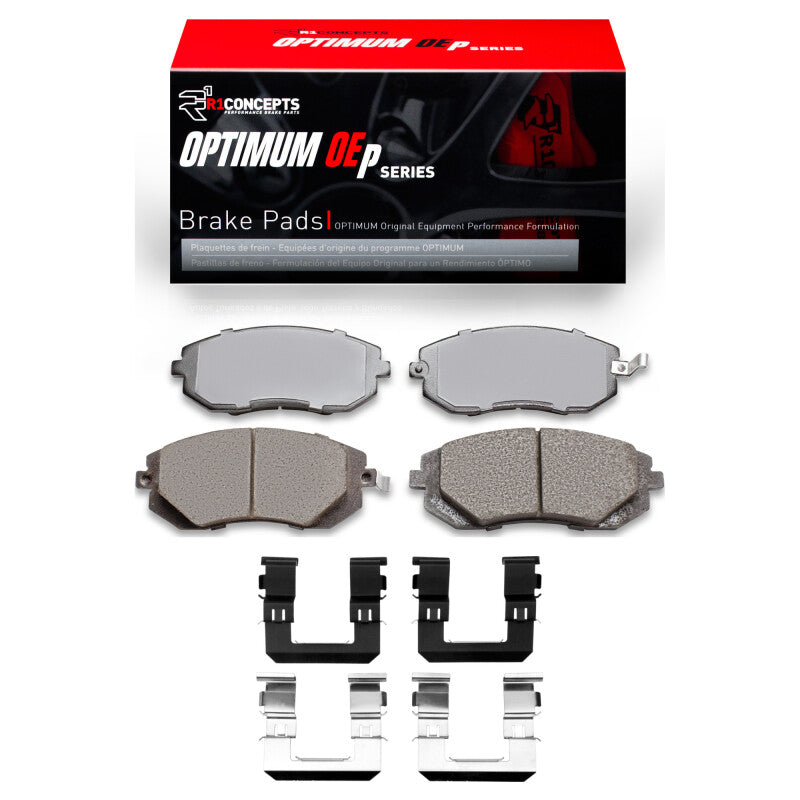 R1 Concepts 2551-0929-01 - RNC2551-0929-01 - R1 2002-2012 Saab 9-2X Front R1 Optimum OE Pads & Hardware Kit - Shipped in Europe - Tuningsupply.com