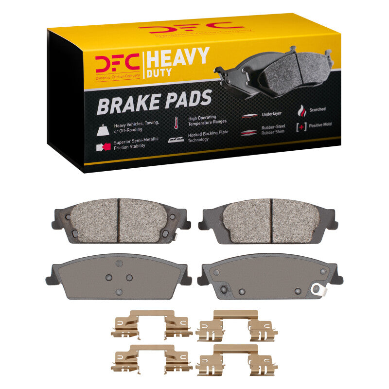 DFC 1214-1194-12 - DFC1214-1194-12 - DFC 07-20 Cadillac Escalade ESV Rear Heavy Duty Pads and Hardware Kit - Shipped in Europe - Tuningsupply.com
