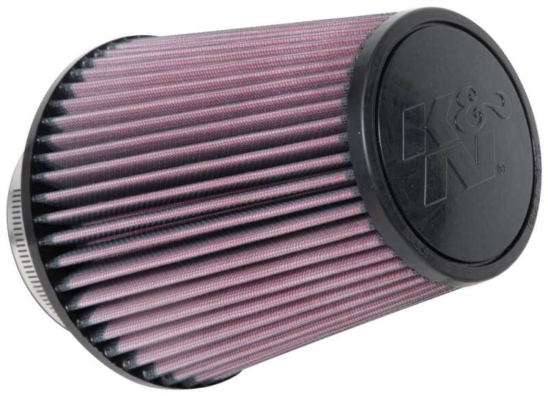 K&N Engineering RU-1032 - KNNRU-1032 - K&N Universal Clamp-On Air Filter 4in FLG / 6-1/2in B / 4-1/2in T / 7in H - Shipped in Europe - Tuningsupply.com
