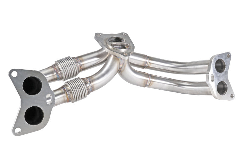 Perrin Performance PSP-EXT-058 - PERPSP-EXT-058 - PERRIN 22-25 Subaru WRX / 20-25 OBXT & LXT / 19-25 Ascent Equal Length Header - Brushed SS - Shipped in Europe - Tuningsupply.com