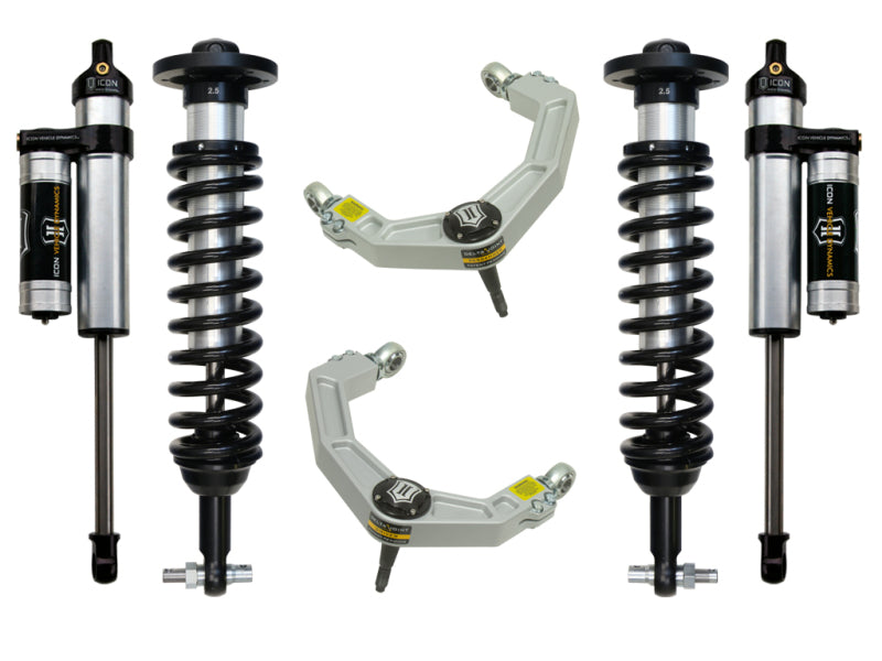 ICON K93063 - ICOK93063 - ICON 2014 Ford F-150 4WD 0-2.63in Stage 3 Suspension System w/Billet Uca - Shipped in Europe - Tuningsupply.com