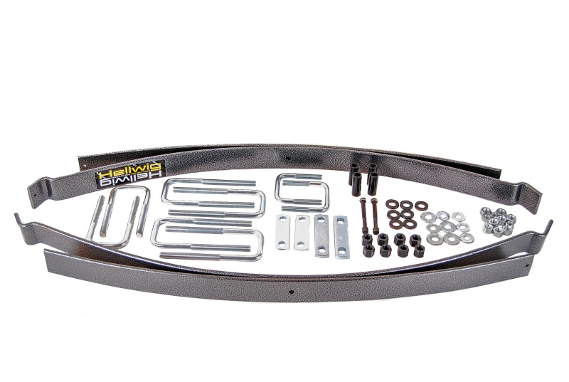 Hellwig 1905 - HWG1905 - Hellwig 04-21 Nissan Titan 2/4WD 2 Leaf Pro Series Helper Spring - Up To 2500lb Level Load Capacity - Shipped in Europe - Tuningsupply.com