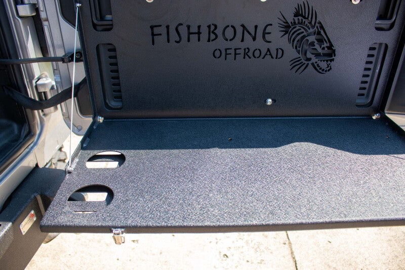 Fishbone Offroad - FBOFB25220 - Fishbone Offroad 2018+ Jeep Wrangler JL Tailgate Table - Shipped in Europe - Tuningsupply.com