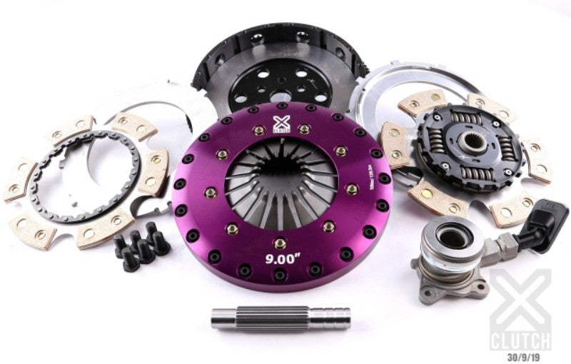 XCLUTCH XKFD23659-2B - XCLXKFD23659-2B - XClutch 13-18 Ford Focus ST 2.0L 9in Twin Sprung Ceramic Clutch Kit - Shipped in Europe - Tuningsupply.com