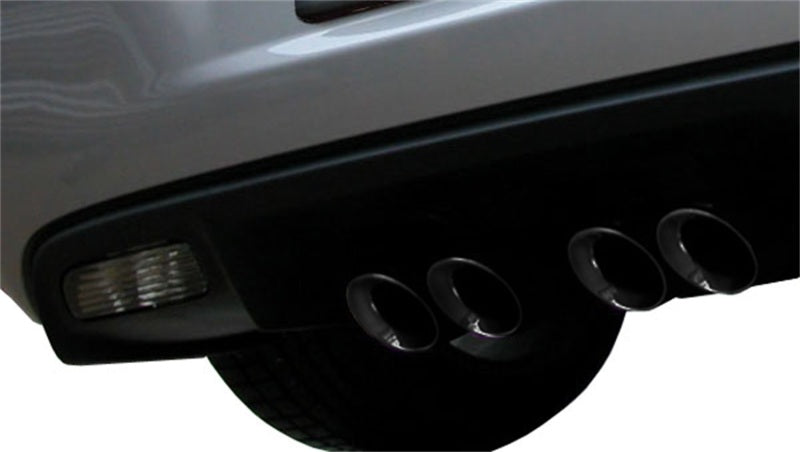 CORSA Performance 14169BLK - COR14169BLK - Corsa 2005-2007 Chevrolet Corvette C6 6.0L V8 Black Sport Axle-Back Exhaust - Shipped in Europe - Tuningsupply.com