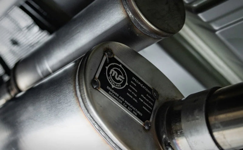 Magnaflow 19668 - MAG19668 - MagnaFlow 07-18 Jeep Wrangler JK Overland Series Axle-Back Exhaust System - Shipped in Europe - Tuningsupply.com
