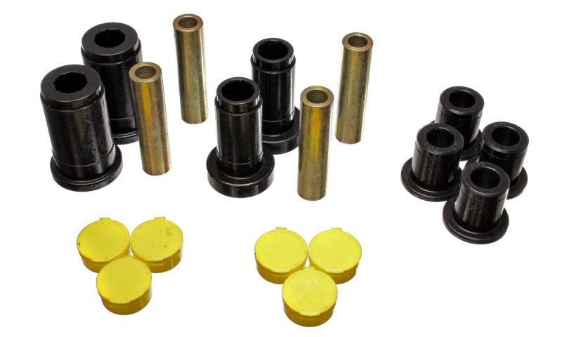 Energy Suspension 5.3137G - ENG5.3137G - Energy Suspension 02-05 Dodge Ram 1500 2WD Black Front Control Arm Bushing Set - Shipped in Europe - Tuningsupply.com