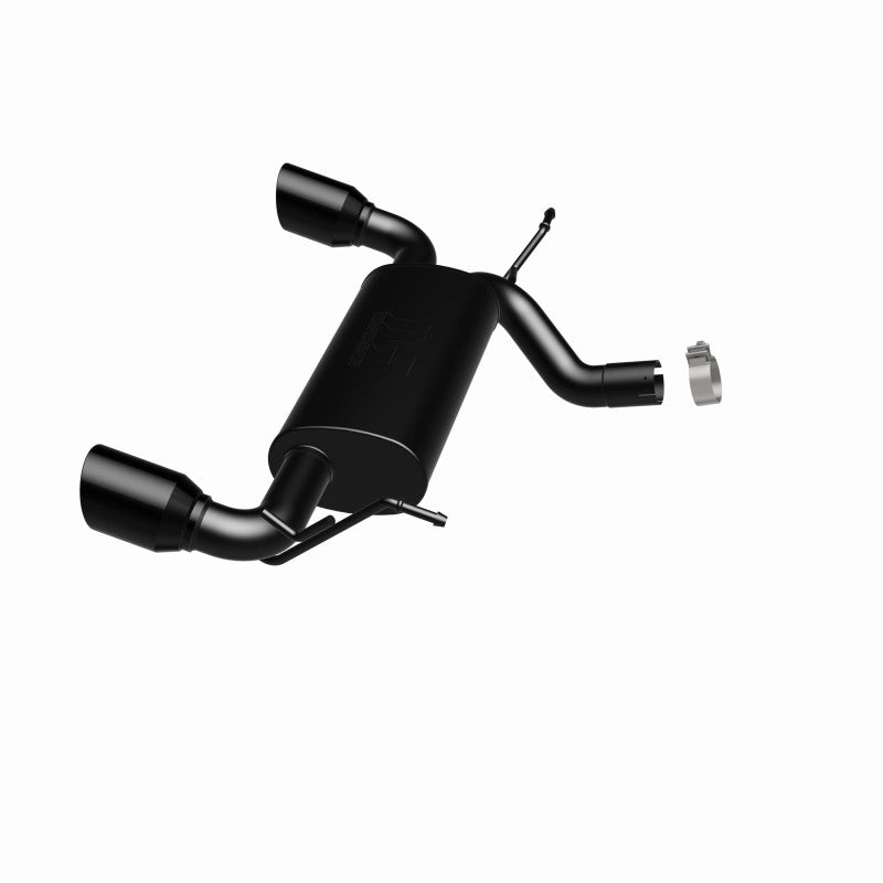Magnaflow 15160 - MAG15160 - MagnaFlow 07-17 Jeep Wrangler JK 3.8/3.6L Dual Split Rear Exit Black Axle-Back Exhaust - Shipped in Europe - Tuningsupply.com