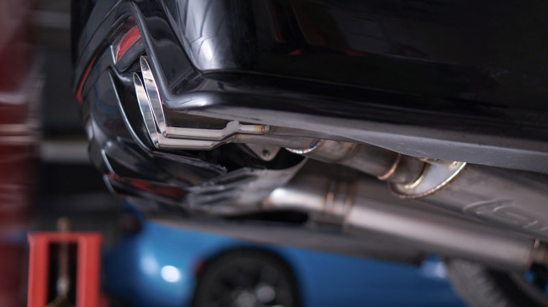 Stainless Works CTSV16CB - SSWCTSV16CB - Stainless Works 2016-18 Cadillac CTS-V Sedan Catback System Resonated X-Pipe Dual-Mode Mufflers - Shipped in Europe - Tuningsupply.com