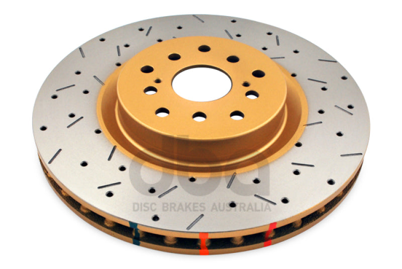 DBA DBA4654XS-10 - DBADBA4654XS-10 - DBA 04-12 Subaru STi/2017 BRZ w/Perf. Pkg. 10 Stud Hole Front Drilled & Slotted 4000 Series Rotor - Shipped in Europe - Tuningsupply.com