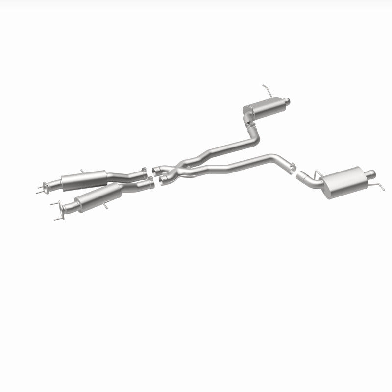 Magnaflow 15064 - MAG15064 - MagnaFlow 12 Jeep Grand Cherokee V8 6.4L Dual Split Rear Exit Stainless Cat Back Performance Exhaust - Shipped in Europe - Tuningsupply.com