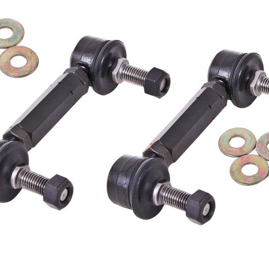 BMR Suspension ELK014 - BMRELK014 - BMR 15-17 S550 Mustang Rear Sway Bar End Link Kit - Black - Shipped in Europe - Tuningsupply.com