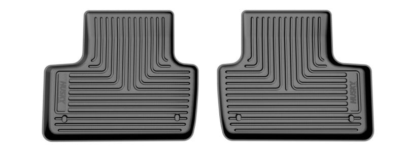 Husky Liners 55121 - HSL55121 - Husky Liners 18-25 Volvo XC60X-Act Contour Black Floor Liners (2nd Seat) - Shipped in Europe - Tuningsupply.com