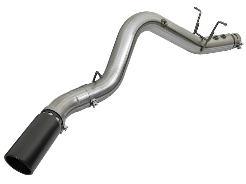 aFe 49-44085-B - AFE49-44085-B - aFe LARGE BORE HD 5in 409-SS DPF-Back Exhaust w/Black Tip 2017 GM Duramax V8-6.6L (td) L5P - Shipped in Europe - Tuningsupply.com