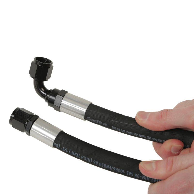 Fleece Performance FPE-TL-CUMM-1012 - FPEFPE-TL-CUMM-1012 - Fleece Performance 10-12 Cummins w/ 68RE Replacement Transmission Line Kit - Shipped in Europe - Tuningsupply.com