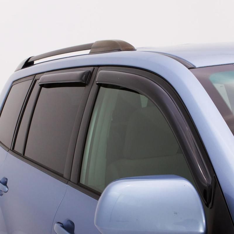 AVS 94615 - AVS94615 - AVS 11-16 Hyundai Elantra (Excl. GT) Ventvisor Outside Mount Window Deflectors 4pc - Smoke - Shipped in Europe - Tuningsupply.com